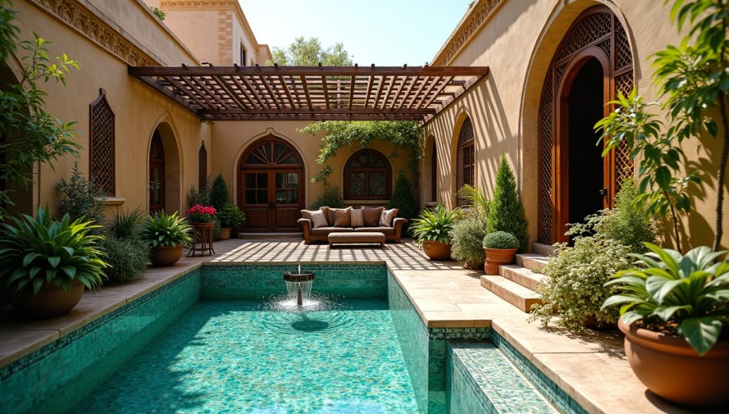 روف گاردن سبک سنتی ایرانی